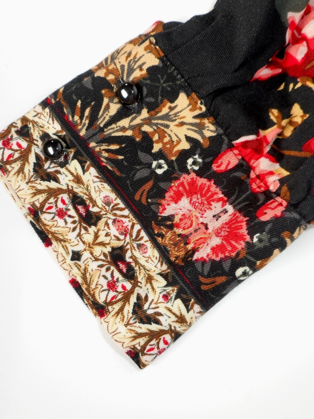 Venus Black Floral Rose Womens 14 Party Cocktail Dress Fit and Flare Long Sleeve - Picture 6 of 9